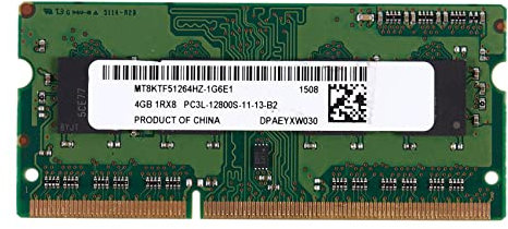 Dellx 4GB DDR3 1600Mhz portátil RAM SO-DIMM PC3 12800 DDR3L 1.35V Memoria Sdram para portátil portátil