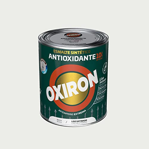 Oxiron Esmalte Antioxidante Liso Satinado Blanco 4 L