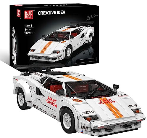 Mould King Technik Auto Sportwagen Klemmbausteine Bausatz,für Erwachsene Kinder Ab 8 Jahren Spielzeug (1349 Teile)