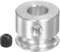 QUARKZMAN V-Typ Riemenscheibe 5mm Bohrung 12mm Außendurchmesser Einzelrille Aluminiumlegierung für 3MM PU Rundriemen Motorwellen-Bohrmaschine