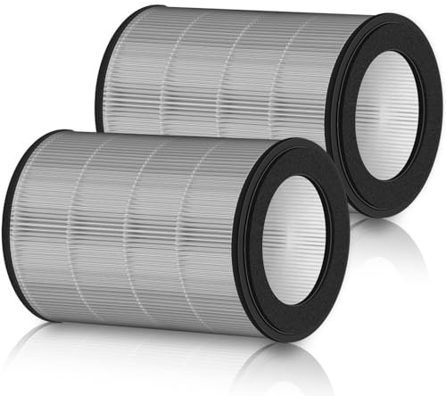 Slirceods MC710 Filter For Air Purifiers,Compatible with Dreo Air Purifier Tower Fan MC710S,Item model number: (DR-HPA019),H13 HEPA 2pack