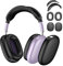 GlasFlength Custodia in Silicone per Apple Airpods Max, Morbida Imbottitura in Silicone per Apple Airpods Max Case Morbida Fascia Protettiva Antigraffio Antisporco Padiglioni Custodia, Nero