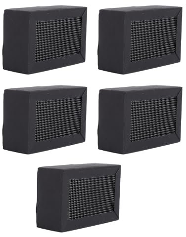 EMUKOEP Lot de 5 purificateurs de filtre à air à charbon actif pour imprimante 3D Bambu Lab P1P P1S X1 X1C P1