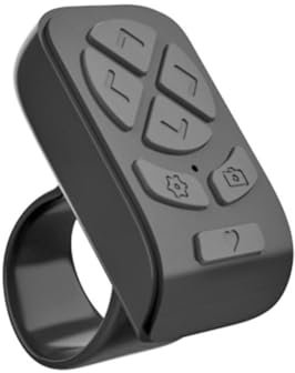 FLKWOP Tiktok Bluetooth-Fernbedienung, tragbar, Bluetooth 5.2, Handy-Selfie-Controller, Seiten-Timer, Turner