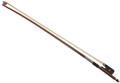 Cellobogen aus Rosshaar für 1/4 Violoncello, Weihnachten Feier | Handgefertigt, Ausgewogene Gewichtsverteilung, Runder Stab, Ersatz für Musikunterricht, 1 Stück