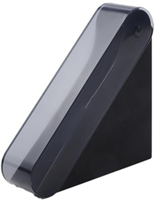 Bosiyrggrl Coffee Filter Paper Holder Coffee Papers Storage Rack for V01 Coffee Filter Paper Dispenser for Hotel Cafe Bar Black