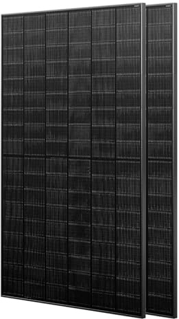 JA Solar 450W N-Typ Bifazial Glas-Glas Solarmodul full black Solar panel 22,5% Effizienz 2 pcs