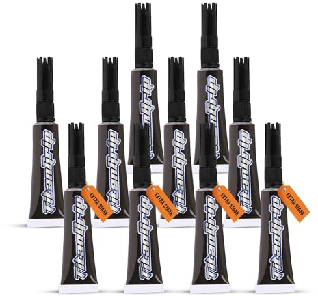 Bestlivings Lot de 10 tubes de colle gel extra forte - 3 g - Anti-goutte - Pour bois, métal et plastique - Résistant à l'eau - Adhérence rapide - Réparation et bricolage