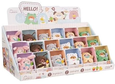 NICI Kuscheltier Spielzeug mymochi 8cm Geschenkset - Plüsch Kollektion
