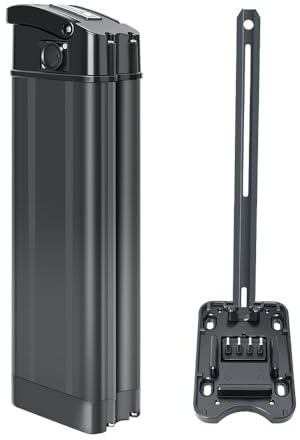 Batteria per Bicicletta Elettrica Pieghevole da 36V/48V, 10,4Ah, 13Ah, 18Ah, Batteria di Ricambio per Bicicletta Elettrica Hitway COLORWAY BK6, con Caricabatterie Incluso, Ioni di Litio (36V10Ah)