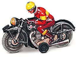 10588 - Wilesco Blechspielzeug - Motorrad, schwarz