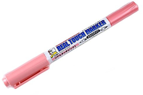 GSI Creos Gundam Marker Real Touch Pink 1 GM410 Fine Tip Marker