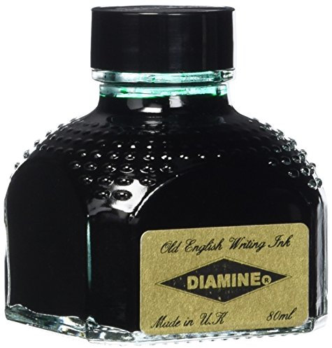 Diamine 80ml Woodland Green fountain pen ink bottle
