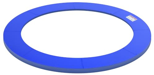 HOMCOM 8ft Trampoline Pad, No Holes for Pole, Blue