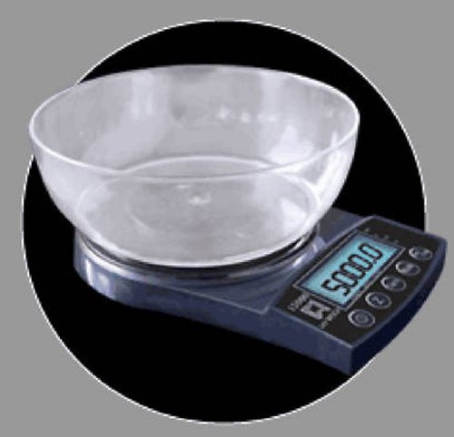 ibal 5000 g Counting Küche Porto Digitale Skala mit Schüssel