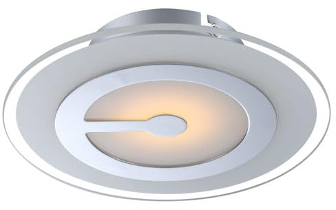 LED Deckenleuchte Chrom 6 Watt Leuchte Globo 41698-2