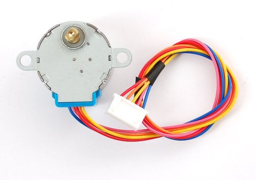 Small Reduction Stepper Motor - 12VDC 48-Step 1/16 Gearing