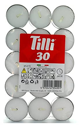 Tilli Tea-lights, Pack of 30