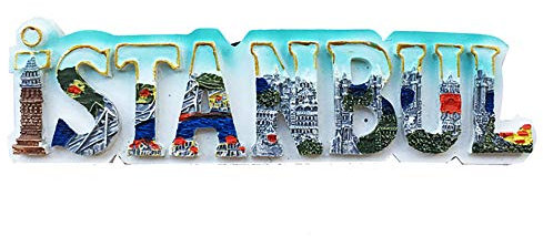 Istanbul Türkei 3D-Buchstaben Kühlschrankmagnet Reiseaufkleber Souvenirs, Heim- und Küchendekoration Türkei Kühlschrankmagnet aus China