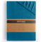 DecoKing Spannbettlaken 120x200 140x200 cm 100% gekämmte Baumwolle Blau Spannbetttücher Jersey Boxspringbett Amber 120 x 200 140 x 200