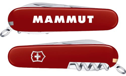 Mammut Pocket Knife red one size