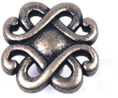 Möbelknopf Cappricio altsilber klein 30 x 19 x 30 - Stilmelange Qualität aus Europa seit 1998