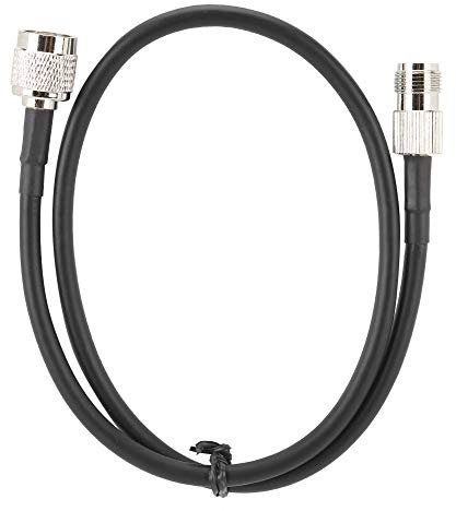 Plyisty Cable de extensión de antena, RP-TNC macho (hembra)/N hembra Cable coaxial de extensión de antena, cable de extensión coaxial Mele a conector hembra(1m)