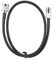Plyisty Cable de extensión de antena, RP-TNC macho (hembra)/N hembra Cable coaxial de extensión de antena, cable de extensión coaxial Mele a conector hembra(1m)