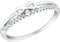 Amor Ring 925 Sterling Silber Damen Ringe, mit Zirkonia synth., Silber, Infinity, Kommt in Schmuck Geschenk Box, 2035634