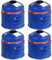 TW24 Gaskartusche mit Schraubventil 4X 500g Schraubkartusche Butan Gas Kartusche Camping Ventilkartusche Campinggaskartusche