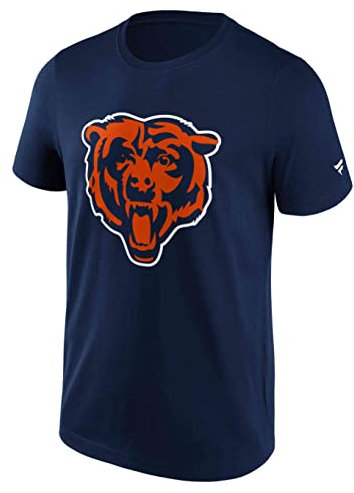 Fanatics - NFL Chicago Bears Primary Logo Graphic T-Shirt Farbe Blau, Größe M