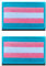 2 Stück Transgender LGBT Regenbogen Flagge Patch, Regenbogen Bestickter Verschluss, Emblem zum Aufnähen,Schwulenstolz Patches für Rucksäcke, Mützen, Westen, Helme, Jacken, Kleidung
