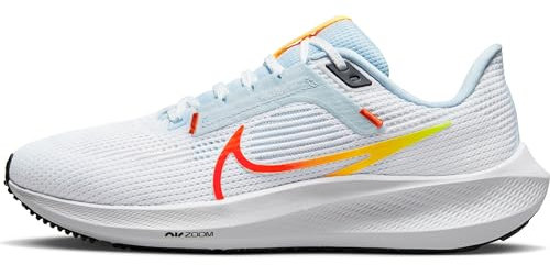 Nike W Air Zoom Pegasus 40, Sneaker Mujer, Blanco, 38 EU