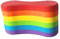 harayaa Pull Buoy Float Trainingshilfe Beine und Hüften Unterstützung für Erwachsene Anfänger, Regenbogen