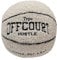 Herfair 3D Offcourt Basketball Kissen 25CM Basketball Pillow Weiches Basketball Plüschball Deko Zimmer Basketball Geschenke Für Jungen Mädchen (weiß)