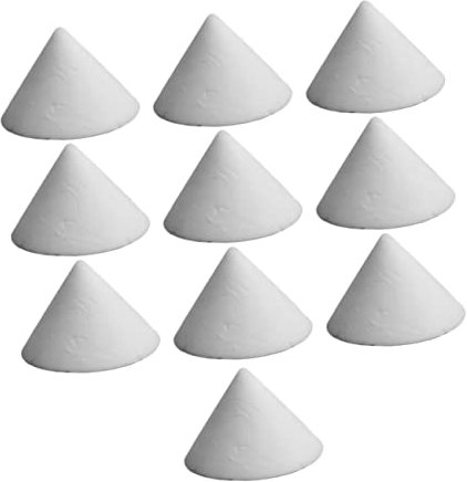 NUOBESTY 10pezzi Chiodi Supporto Refrattari in Ossido Alluminio per Forni in Ceramica Utensili per Cottura Argilla