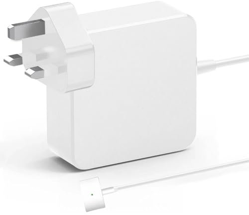 Mac Book Air Charger UK, 45W T-tip Connector Power Adapter Laptop Charger for with MacBook Air 11 inch and 13 inch (Mid-2012,2013,2014,2015,2017), Mac Modles A1435 A1436 A1466 A1465 etc.