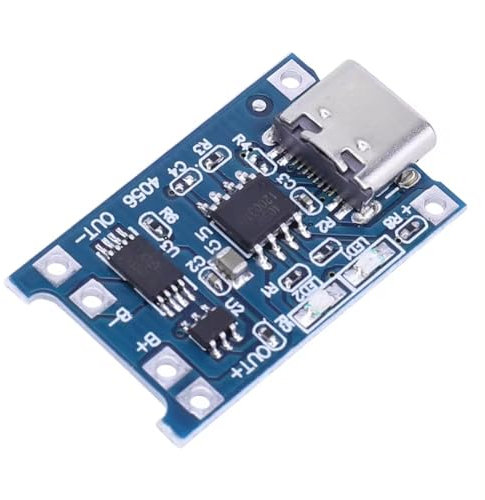 TP4056 5V 1A 18650 Lithium Battery Charger Module, Type-C USB, Dual Function (3)