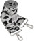 lafomukea Verstellbarer Schultergurt, Silberne Schnalle Breiter Schultergurt, Taschengurte zum Wechseln Leoparde Breiter Taschengurt, Taschengurte zum Wechseln, DIY Zubehör für Tasche, 3.8CM
