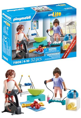 PLAYMOBIL | Sports | Entrenamiento físico | Juguete para niños y niñas a Partir de 4 años | 71806