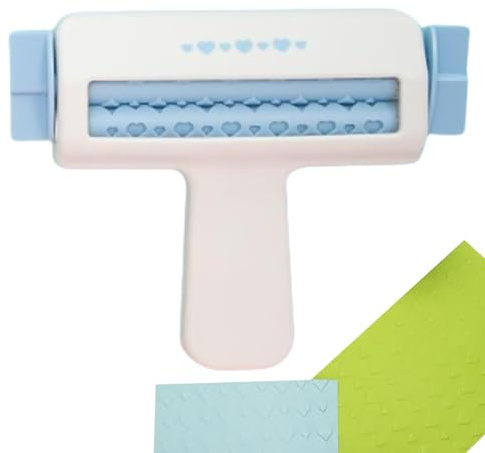 Genikeer Papierwellen | Papier Crimper Walze | Papier Wellen Presse | Kanten Crimper Werkzeug Für Papier Und Karton Crafting Projekte | Crimper Basteln Für Karton, Handgefertigte Kunst