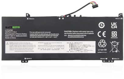 BATTREVO L17C4PB0 L17M4PB0 L17C4PB2 Laptop Akku für Lenovo IdeaPad 530-14IKB 530-14ARR 530S-14ARR 530S-14IKB 530S-15IKB IdeaPad 6-14ARR 6-14IKB XiaoXin Air 14IKBR 14IWL 14ARR 15IKBR 15ARR 15IWL
