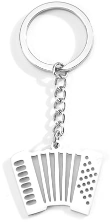Porte-clés Accordéon Créatif, Idée Cadeau Femme Anniversaire, Porte Clé Couple Personnalisé, Petit Cadeau Rigolo, Porte Clé Voiture, Cadeaux Femmes Amies, Papy et Grand Père