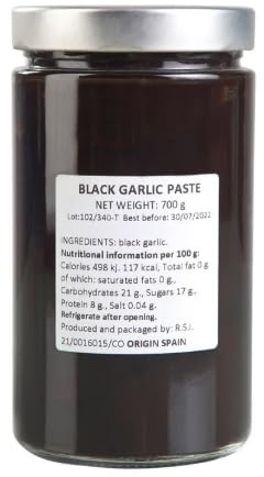 Lefktro Black Garlic Paste 700 g – Umami‑Rich Gourmet Fermented Garlic Condiment