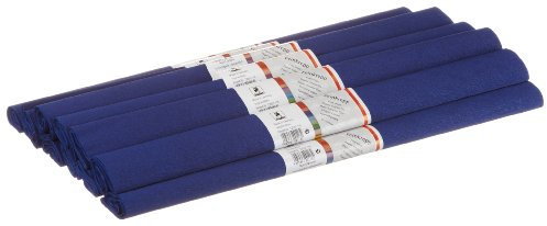 Staufen 617150 - Krepppapier 10 Rollen 50 x 250 cm, lappland - blau