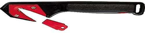 Ecobra 770440 Folien-/Kartonmesser schwarz/rot
