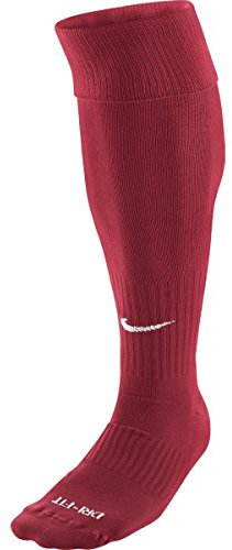 Nike Mixte Knee High Classic Dri Fit Chaussettes De Football, Varsity Rouge/Blanc, S EU