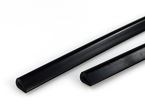 Carlinea 4836712 Flexible Car-Door Strips - 45 cm - Black