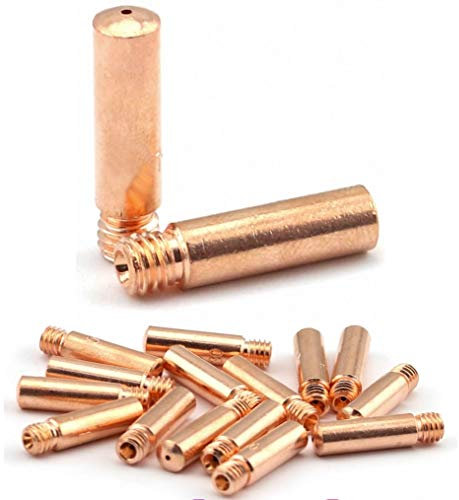 WeldingCity MIG-Schweißpistole, Kontaktspitze 11-23 (0,1 cm) für 100-180 Amp Tweco Mini/#1 und Lincoln 100L Serie MIG Pistolen, 25 Stück