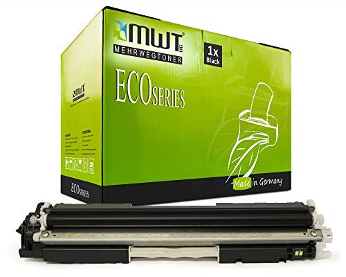 Mehrwegtoner für Color Laserjet CP1025 NW Pro 100 MFP M175 A CP1025 NW Pro 200 Color MFP 275A CP1025 NW Topshot Pro M275 Patronen ersetzen kompatibel für HP 126A Schwarze CE310A